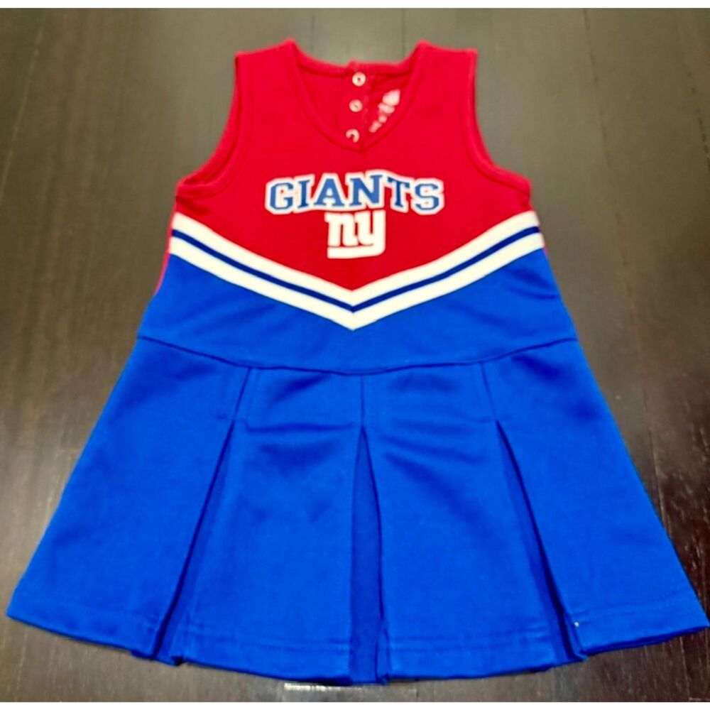 NY Giants toddler cheerleader derss